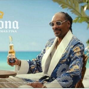 Rare Corona Robe Snoop Dog As seen in Commercial St Patrick’s Costume Size OS